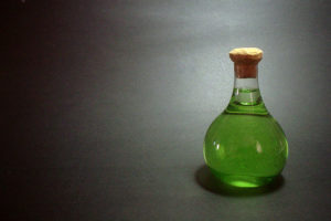 a large image of a bottle of ferrous sulfate